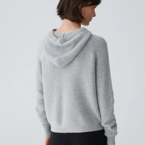OPUS Kapuzenpullover Poody Grau Online Bestellen^Damen Strick