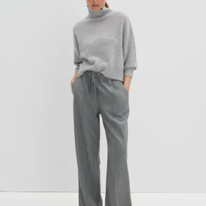 OPUS Kaschmir Pullover Tija Grau Online Bestellen^Damen Strick