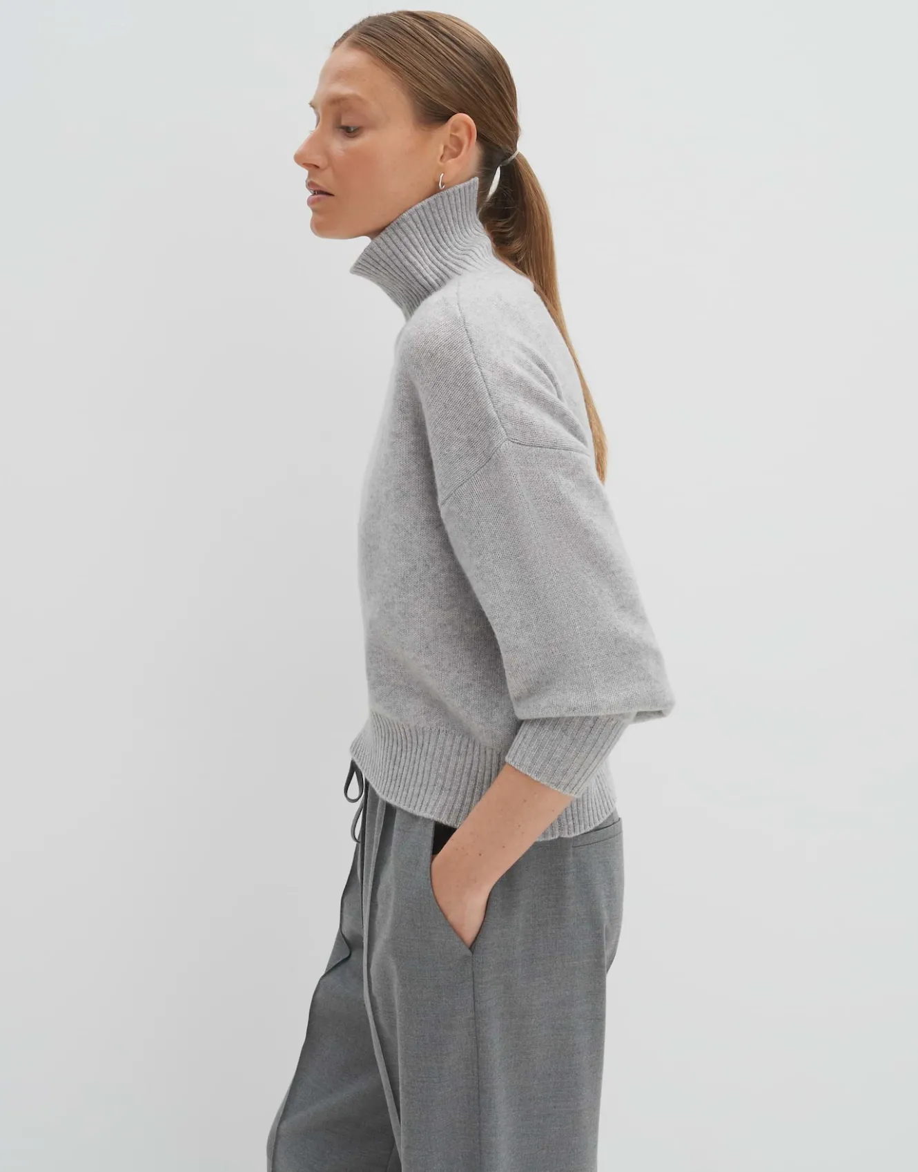 kaschmir_pullover_tija_grau_online_bestellen_3.webp OPUS Kaschmir Pullover Tija Grau Online Bestellen^Damen Strick