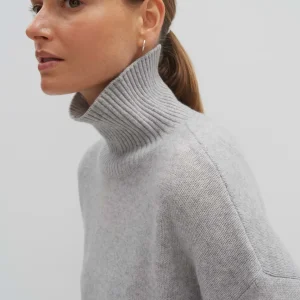 OPUS Kaschmir Pullover Tija Grau Online Bestellen^Damen Strick