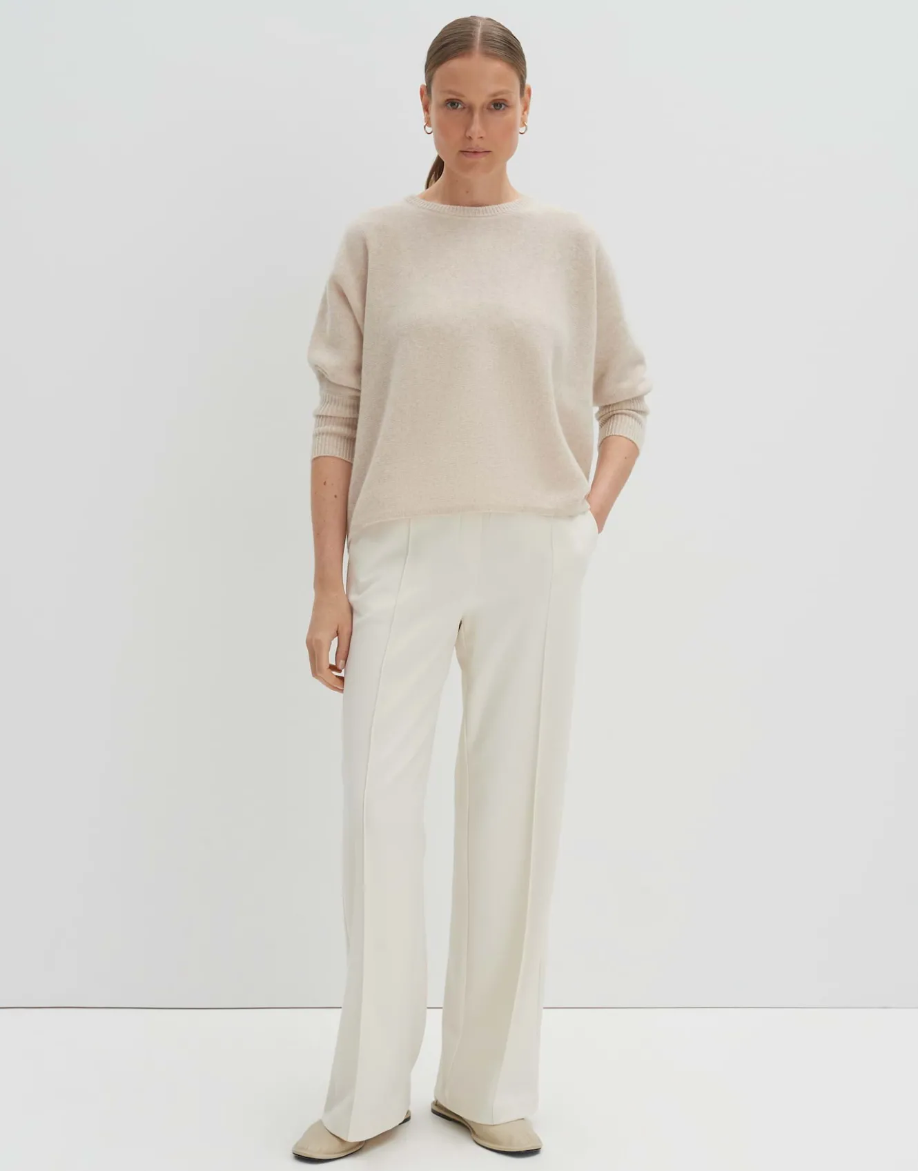 kaschmir_pullover_tjade_beige_online_bestellen_0.webp OPUS Kaschmir Pullover Tjade Beige Online Bestellen^Damen Strick