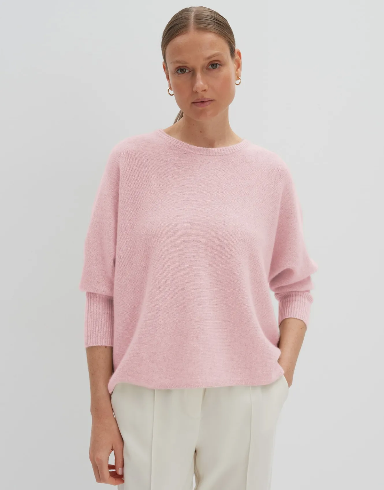 kaschmir_pullover_tjade_ros_online_bestellen_1.webp OPUS Kaschmir Pullover Tjade Rosé Online Bestellen^Damen Strick
