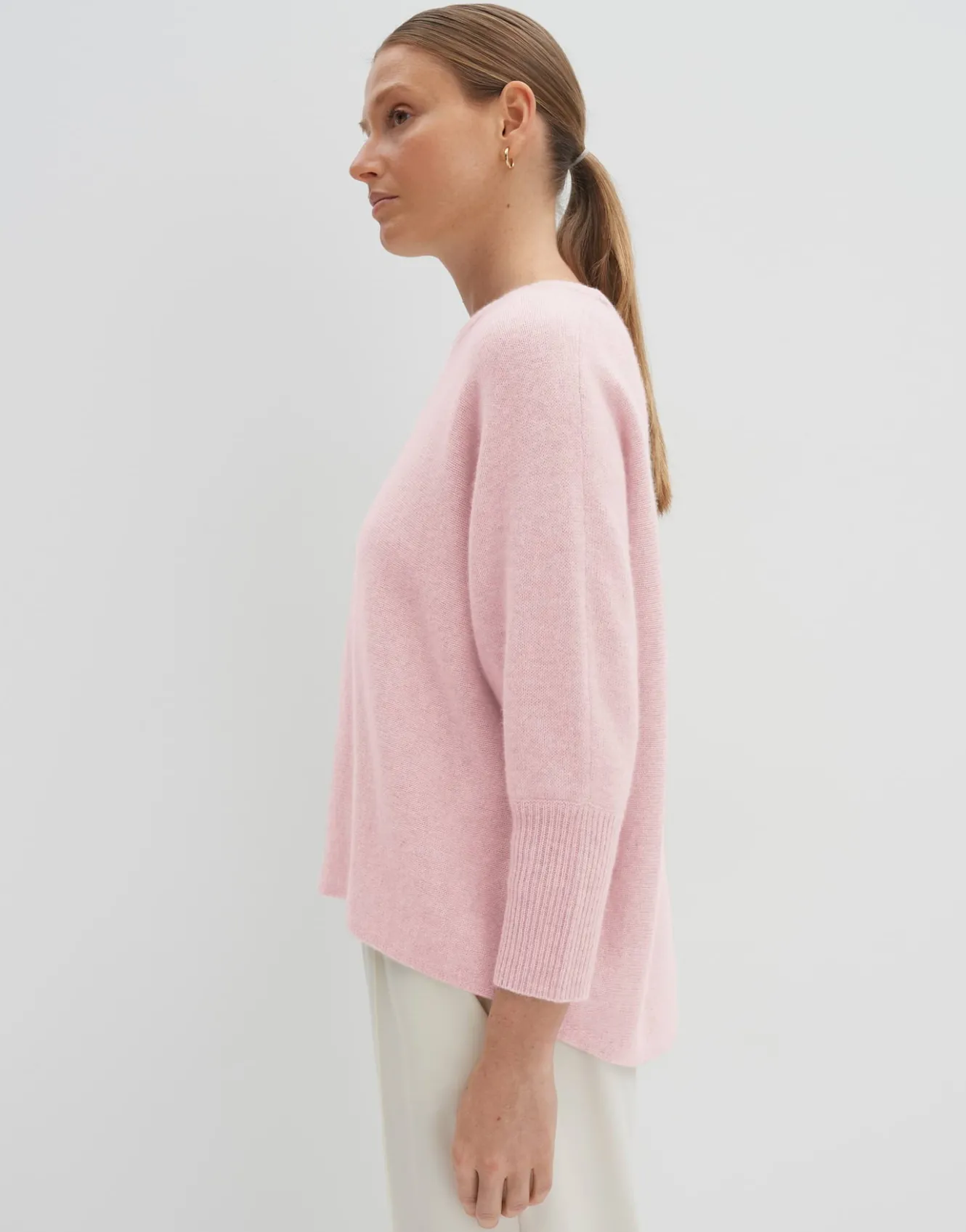 kaschmir_pullover_tjade_ros_online_bestellen_3.webp OPUS Kaschmir Pullover Tjade Rosé Online Bestellen^Damen Strick