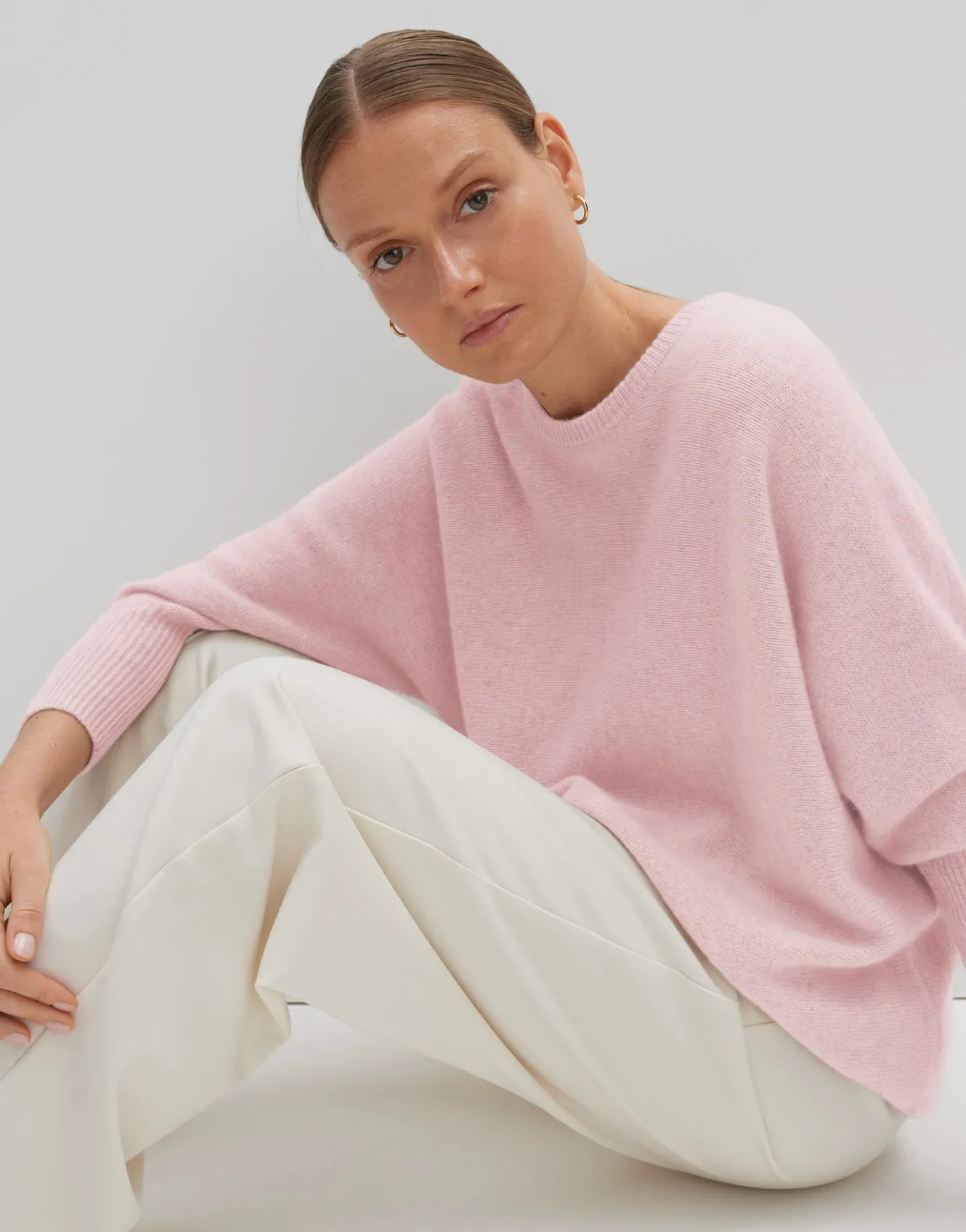 kaschmir_pullover_tjade_ros_online_bestellen_7.webp OPUS Kaschmir Pullover Tjade Rosé Online Bestellen^Damen Strick