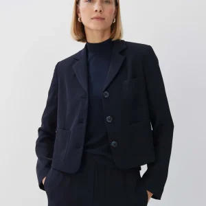 OPUS Kurzblazer Nyoto Blau Online Bestellen^Damen Blazer / Westen