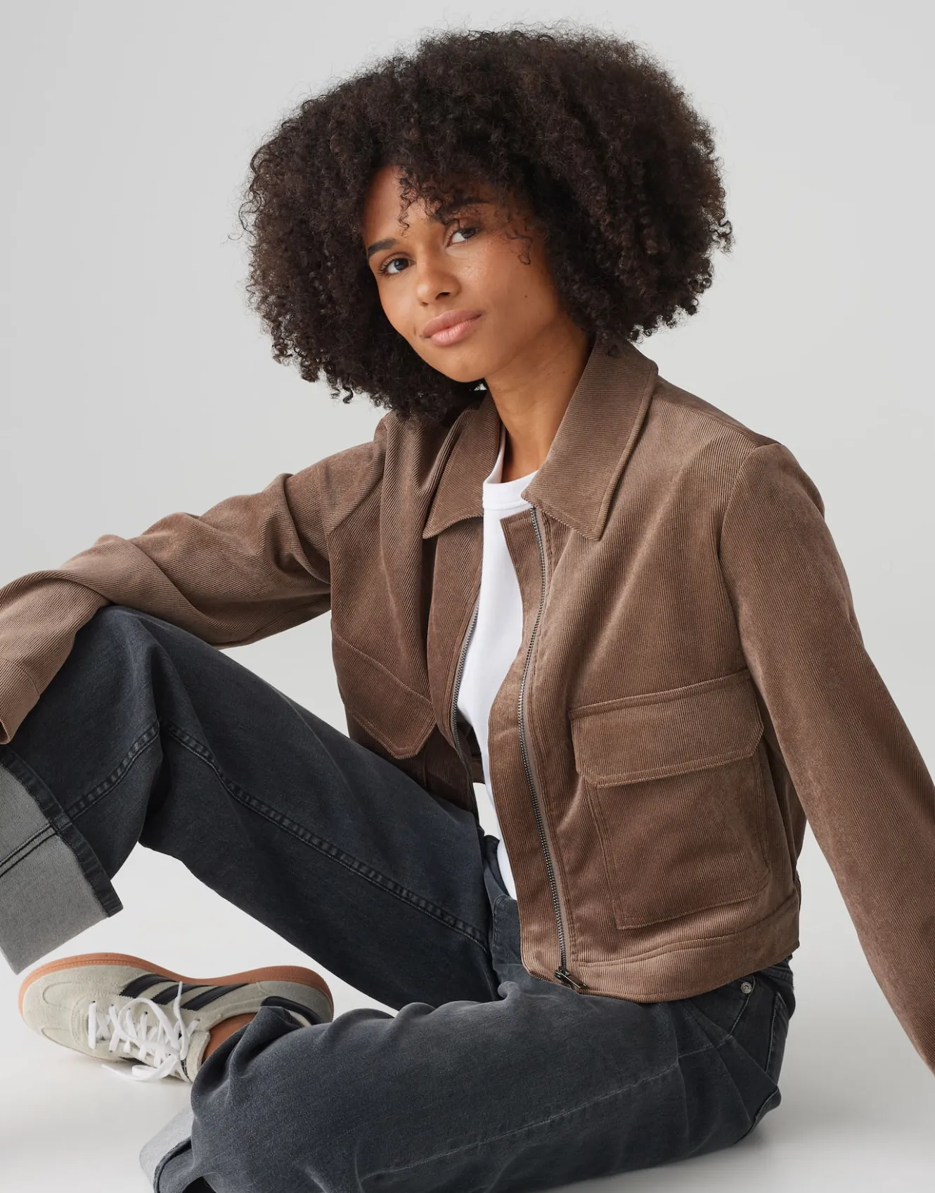 kurzjacke_hanju_braun_online_bestellen_9.webp OPUS Kurzjacke Hanju Braun Online Bestellen^Damen Jacken / Mäntel | Blazer / Westen