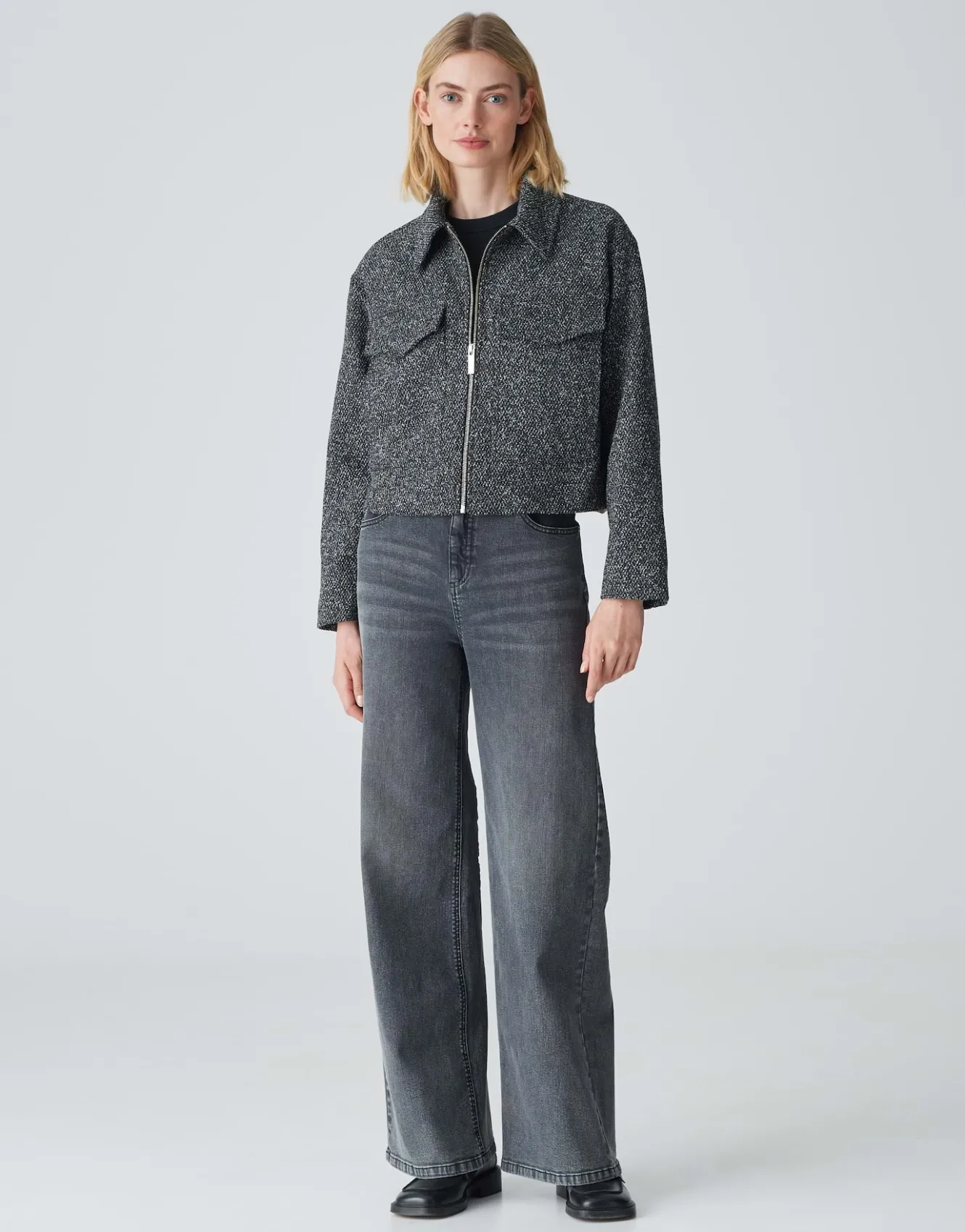 kurzjacke_jasko_schwarz_online_bestellen_0.webp OPUS Kurzjacke Jasko Schwarz Online Bestellen^Damen Jacken / Mäntel
