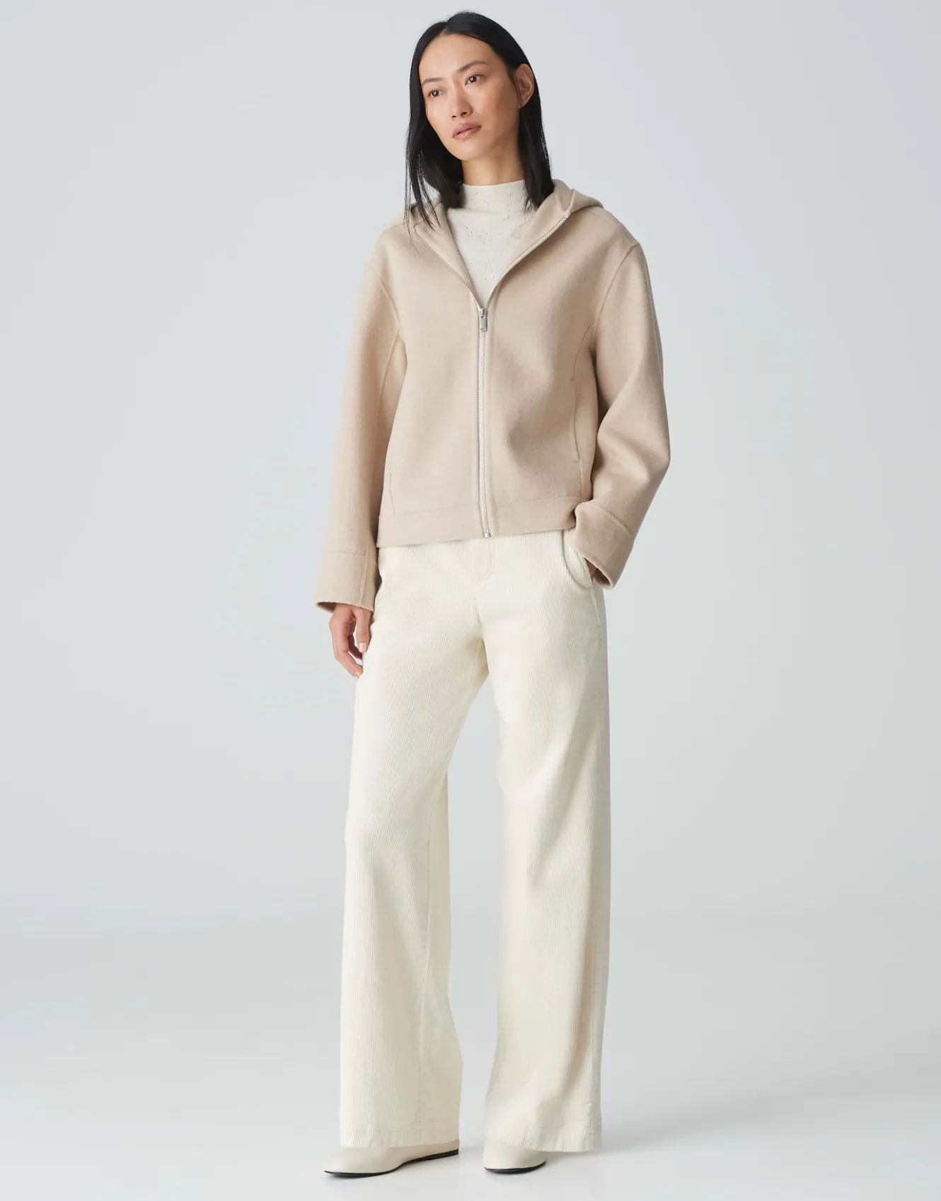 kurzjacke_jetty_beige_online_bestellen_6.webp OPUS Kurzjacke Jetty Beige Online Bestellen^Damen Jacken / Mäntel | Blazer / Westen