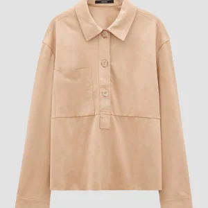 OPUS Langarmbluse Zelura Beige Online Bestellen^Damen Blusen