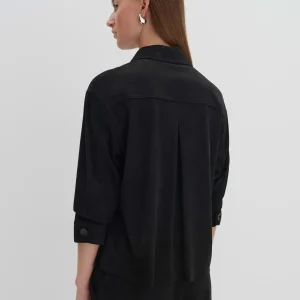 OPUS Langarmbluse Zelura Schwarz Online Bestellen^Damen Blusen