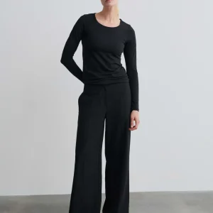 OPUS Langarmshirt Kalia Schwarz Online Bestellen^Damen Basics | Shirts