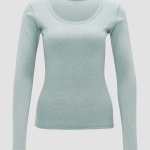 OPUS Langarmshirt Sorana Blau Online Bestellen^Damen Basics | Shirts