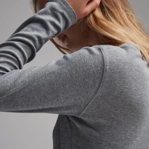 OPUS Langarmshirt Sorana Grau Online Bestellen^Damen Basics | Shirts