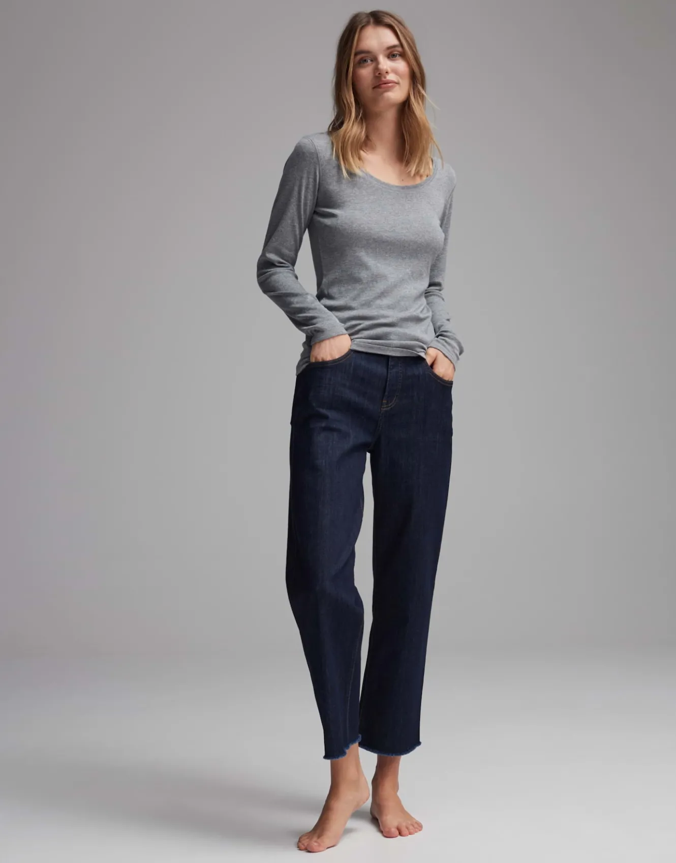 langarmshirt_sorana_grau_online_bestellen_5.webp OPUS Langarmshirt Sorana Grau Online Bestellen^Damen Basics | Shirts