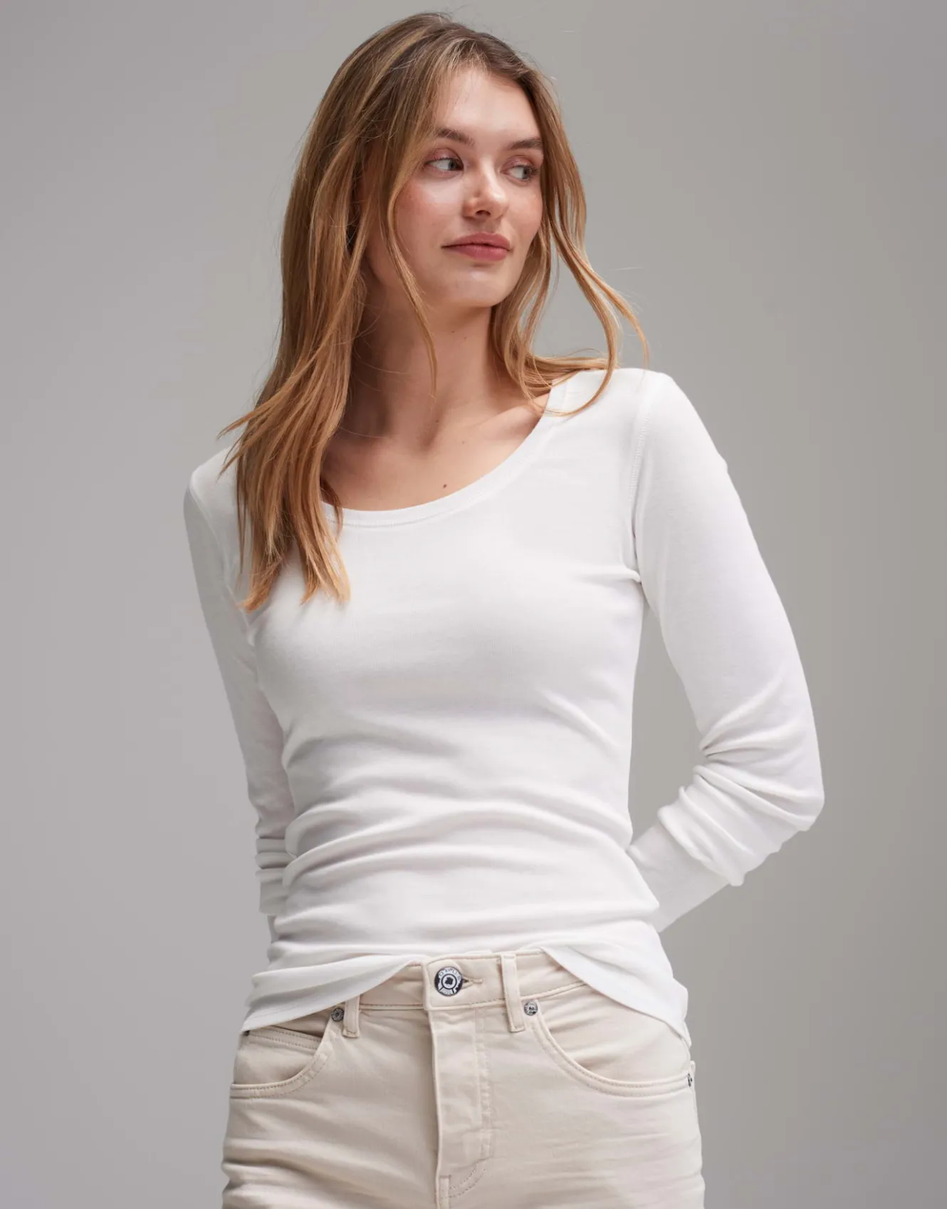 langarmshirt_sorana_wei_online_bestellen_1.webp OPUS Langarmshirt Sorana Weiß Online Bestellen^Damen Basics | Shirts