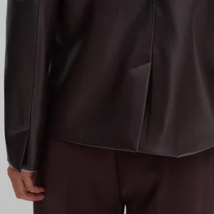 OPUS Lederblazer Noebe Rot Online Bestellen^Damen Blazer / Westen