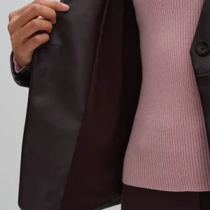 OPUS Lederblazer Noebe Rot Online Bestellen^Damen Blazer / Westen