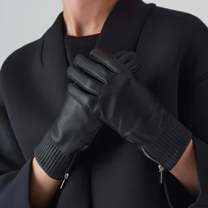 OPUS Lederhandschuh Alettio Gloves Schwarz Online Bestellen^Damen Accessoires
