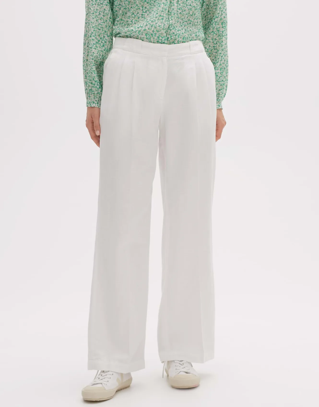 leinenhose_milis_wei_online_bestellen_1.webp OPUS Leinenhose Milis Weiß Online Bestellen^Damen Hosen