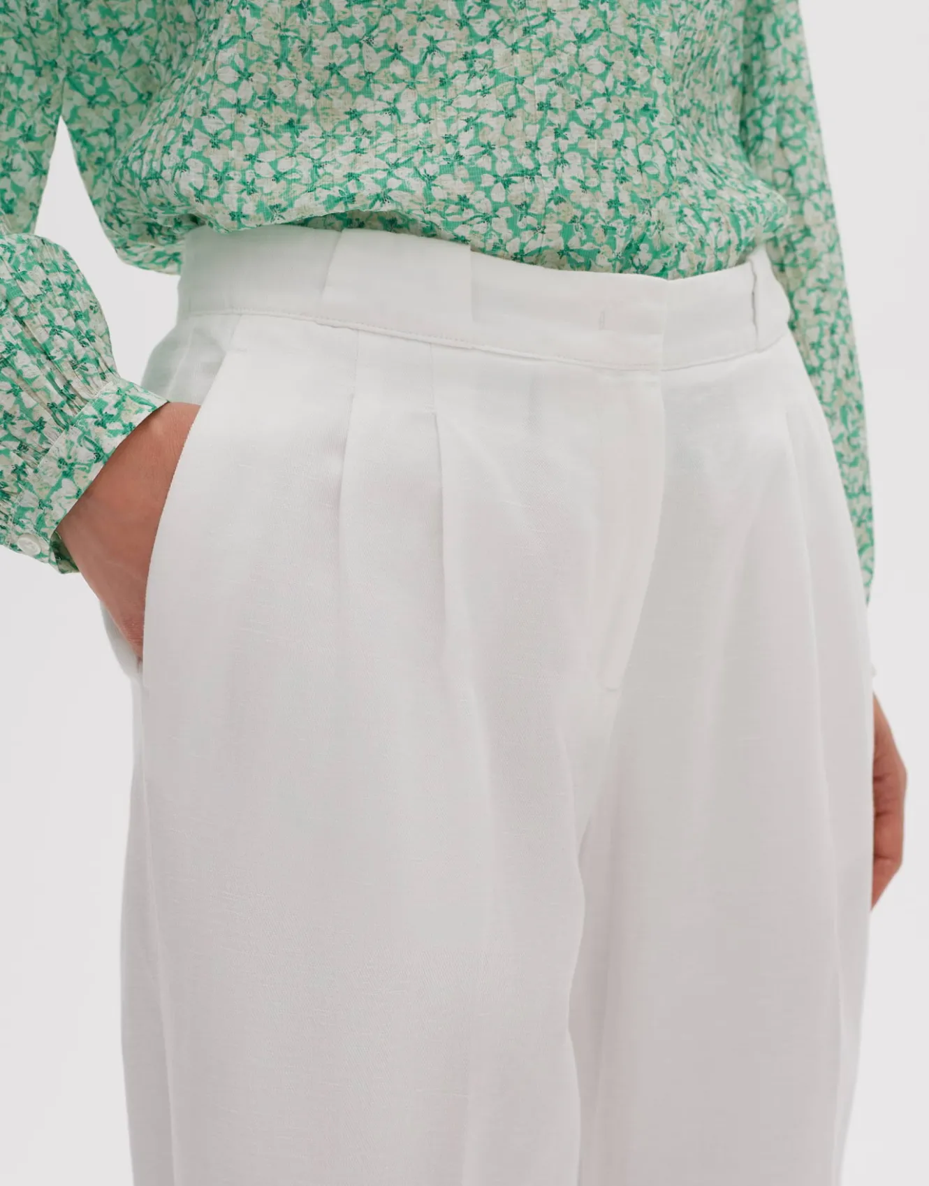 leinenhose_milis_wei_online_bestellen_5.webp OPUS Leinenhose Milis Weiß Online Bestellen^Damen Hosen