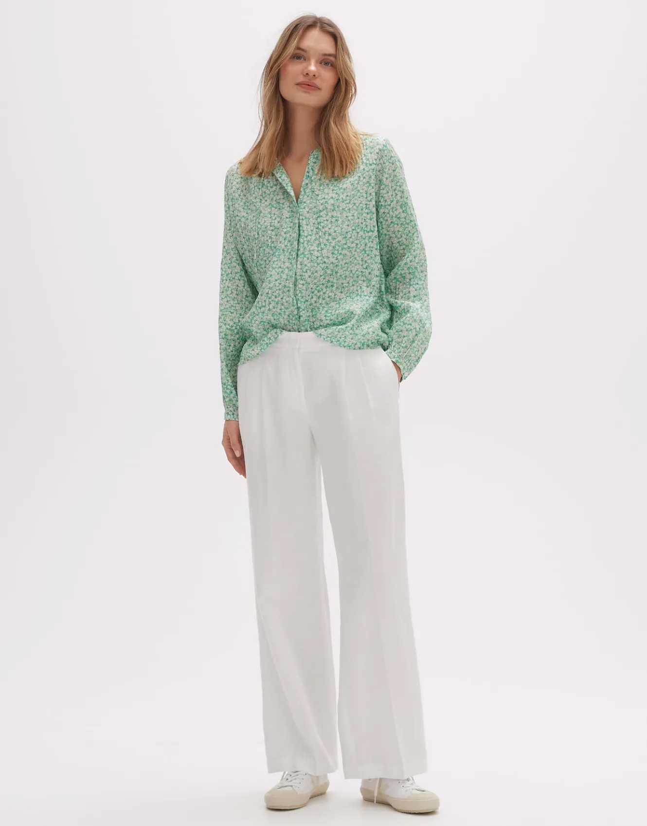 leinenhose_milis_wei_online_bestellen_6.webp OPUS Leinenhose Milis Weiß Online Bestellen^Damen Hosen