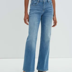 OPUS Long Flared Jeans Carie Blau Online Bestellen^Damen Jeans
