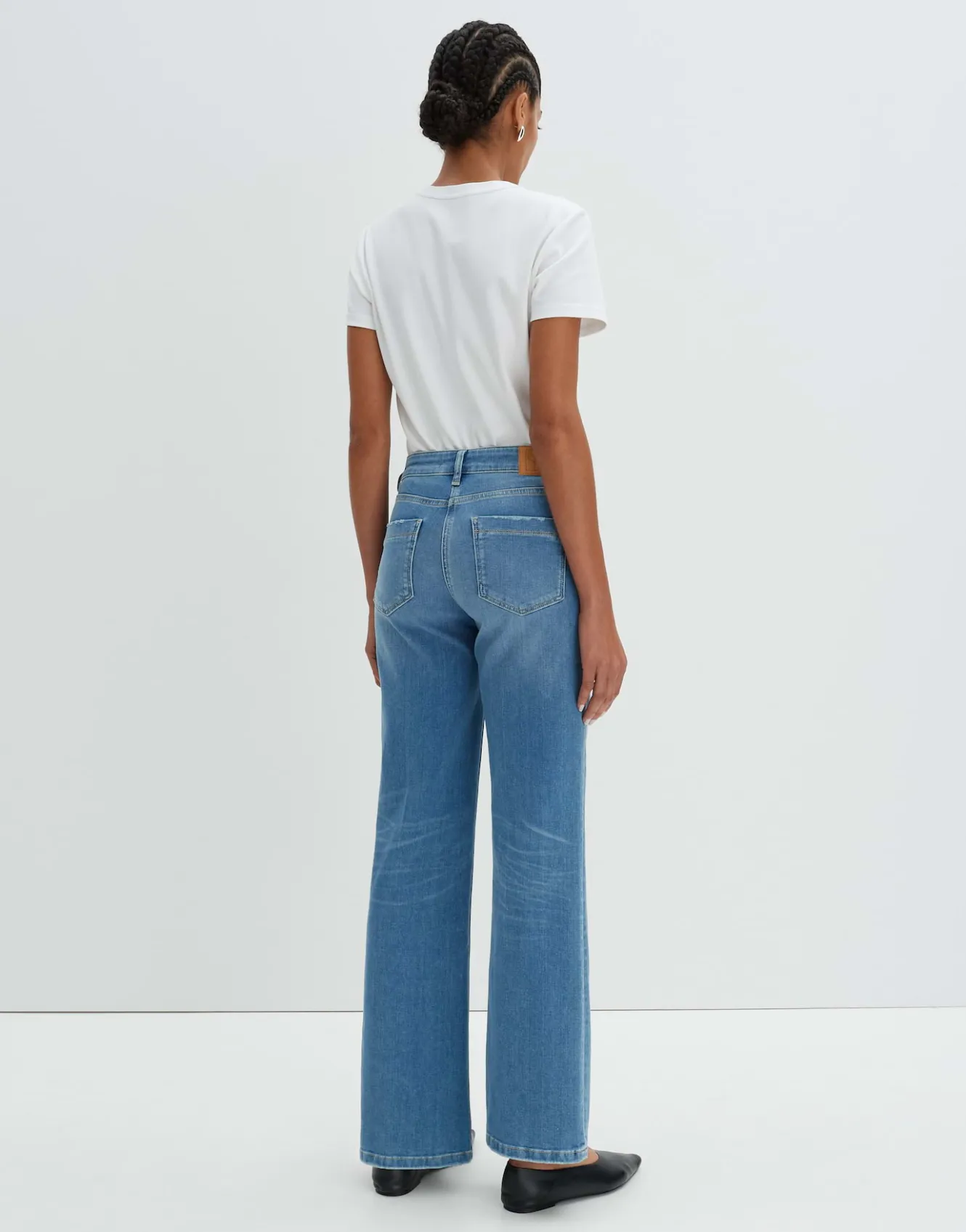 long_flared_jeans_carie_blau_online_bestellen_3.webp OPUS Long Flared Jeans Carie Blau Online Bestellen^Damen Jeans