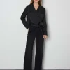 OPUS Long Flared Jeans Carie Line Schwarz Online Bestellen^Damen Jeans