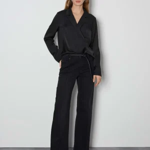 OPUS Long Flared Jeans Carie Line Schwarz Online Bestellen^Damen Jeans