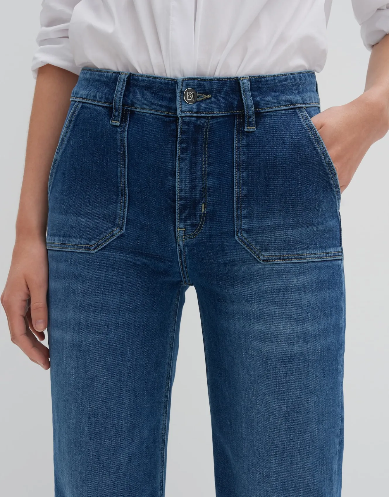 long_flared_jeans_carie_utility_blau_online_bestellen_5.webp OPUS Long Flared Jeans Carie Utility Blau Online Bestellen^Damen Jeans