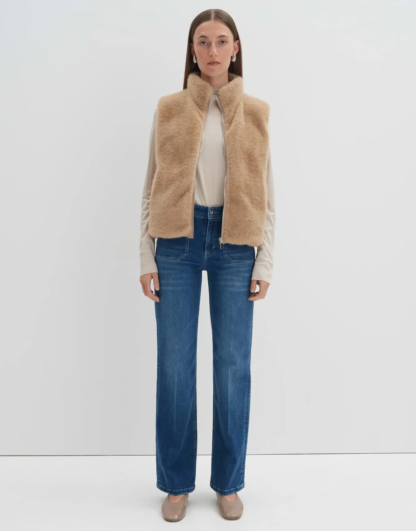 long_flared_jeans_carie_utility_blau_online_bestellen_7.webp OPUS Long Flared Jeans Carie Utility Blau Online Bestellen^Damen Jeans