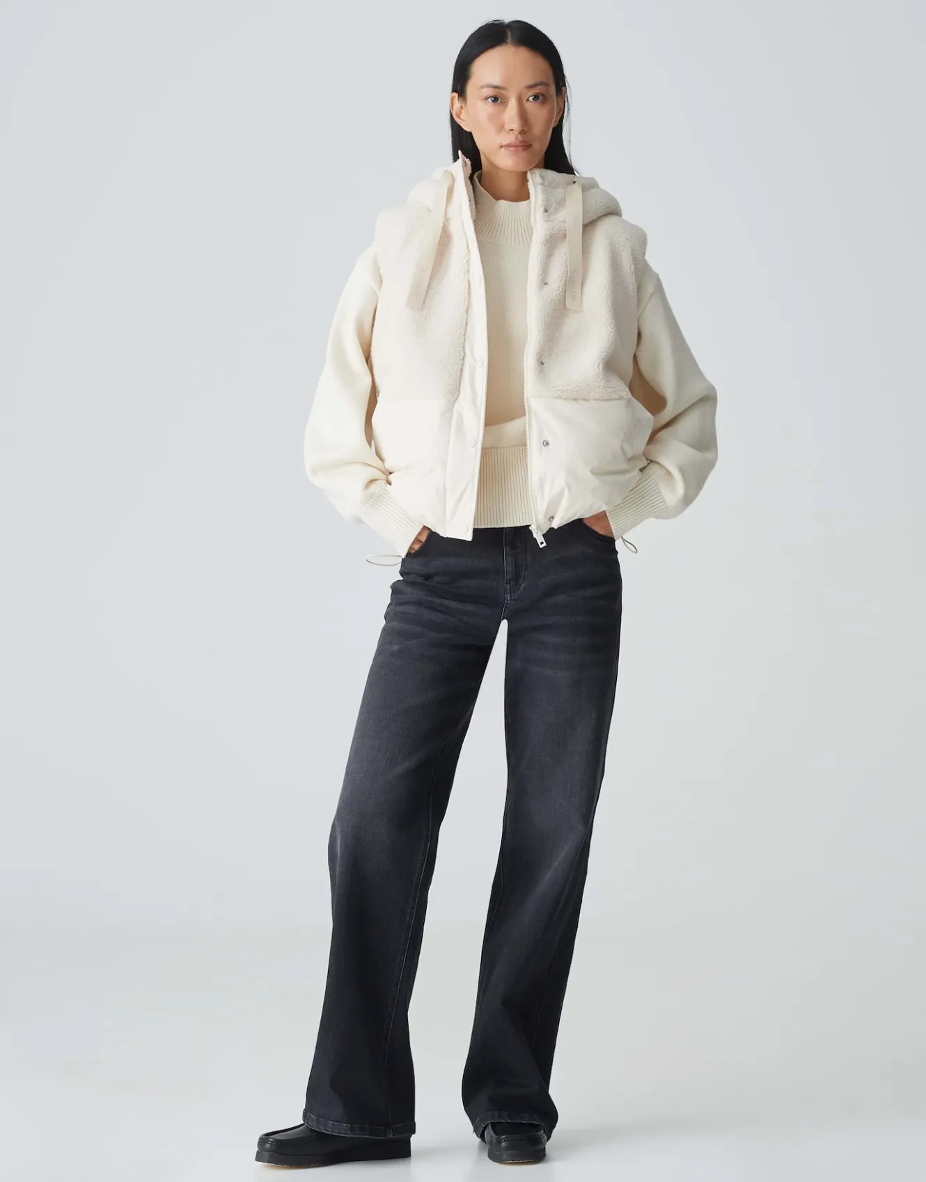 outdoorweste_windus_wei_online_bestellen_0.webp OPUS Outdoorweste Windus Weiß Online Bestellen^Damen Blazer / Westen