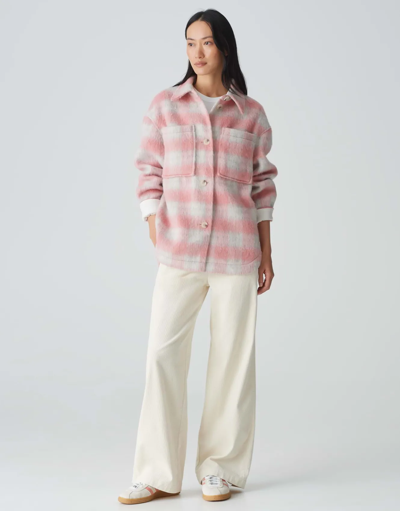 overshirt_jelma_ros_online_bestellen_0.webp OPUS Overshirt Jelma Rosé Online Bestellen^Damen Blazer / Westen