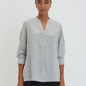 OPUS Oversize Bluse Zanell Grau Online Bestellen^Damen Blusen