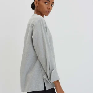 OPUS Oversize Bluse Zanell Grau Online Bestellen^Damen Blusen