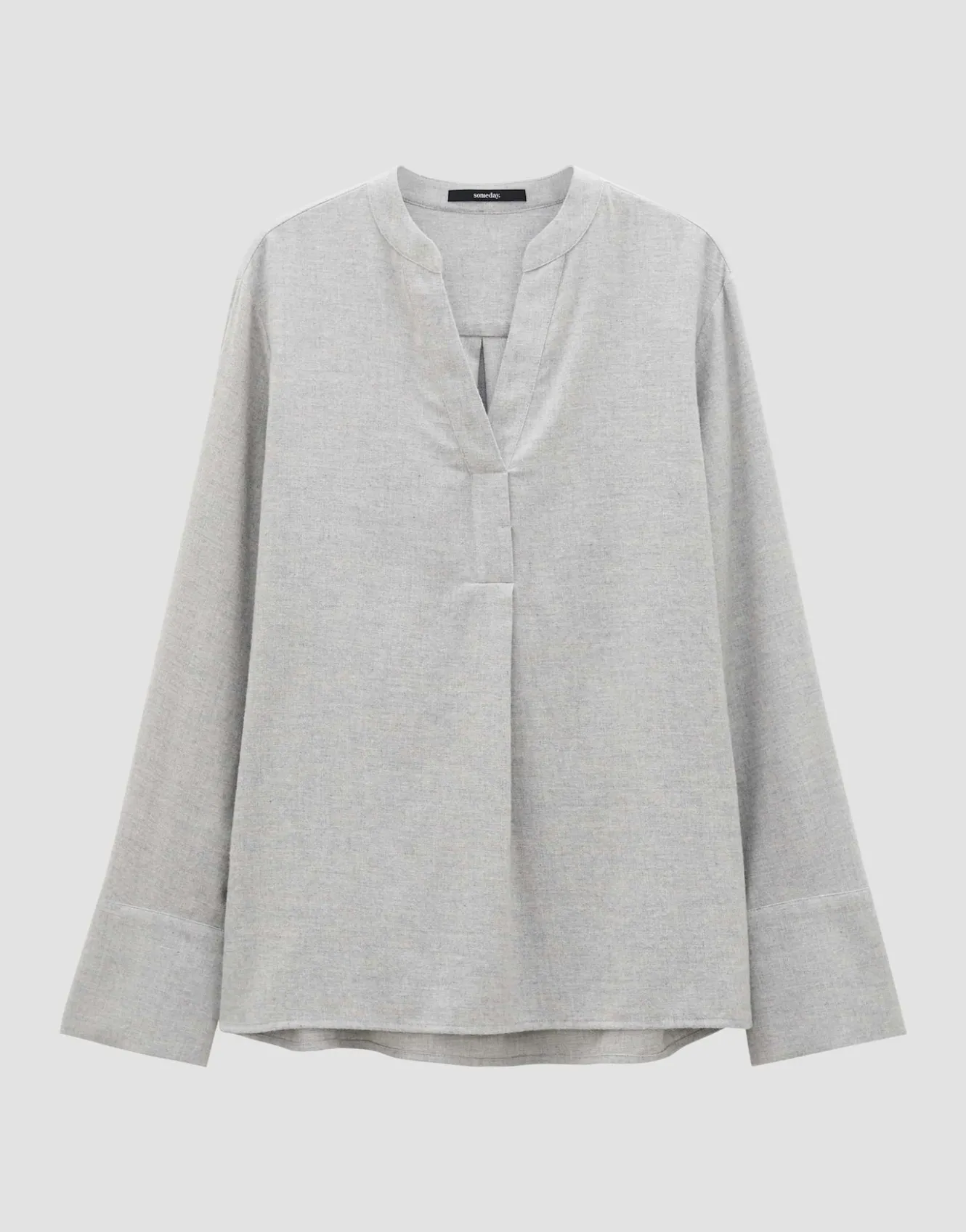 oversize_bluse_zanell_grau_online_bestellen_7.webp OPUS Oversize Bluse Zanell Grau Online Bestellen^Damen Blusen