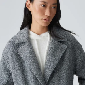 OPUS Oversize Mantel Hannie Grau Online Bestellen^Damen Jacken / Mäntel