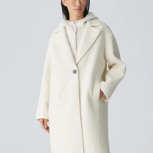 OPUS Oversize Mantel Hannie Weiß Online Bestellen^Damen Jacken / Mäntel