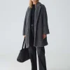 OPUS Oversize Mantel Honise Grau Online Bestellen^Damen Jacken / Mäntel
