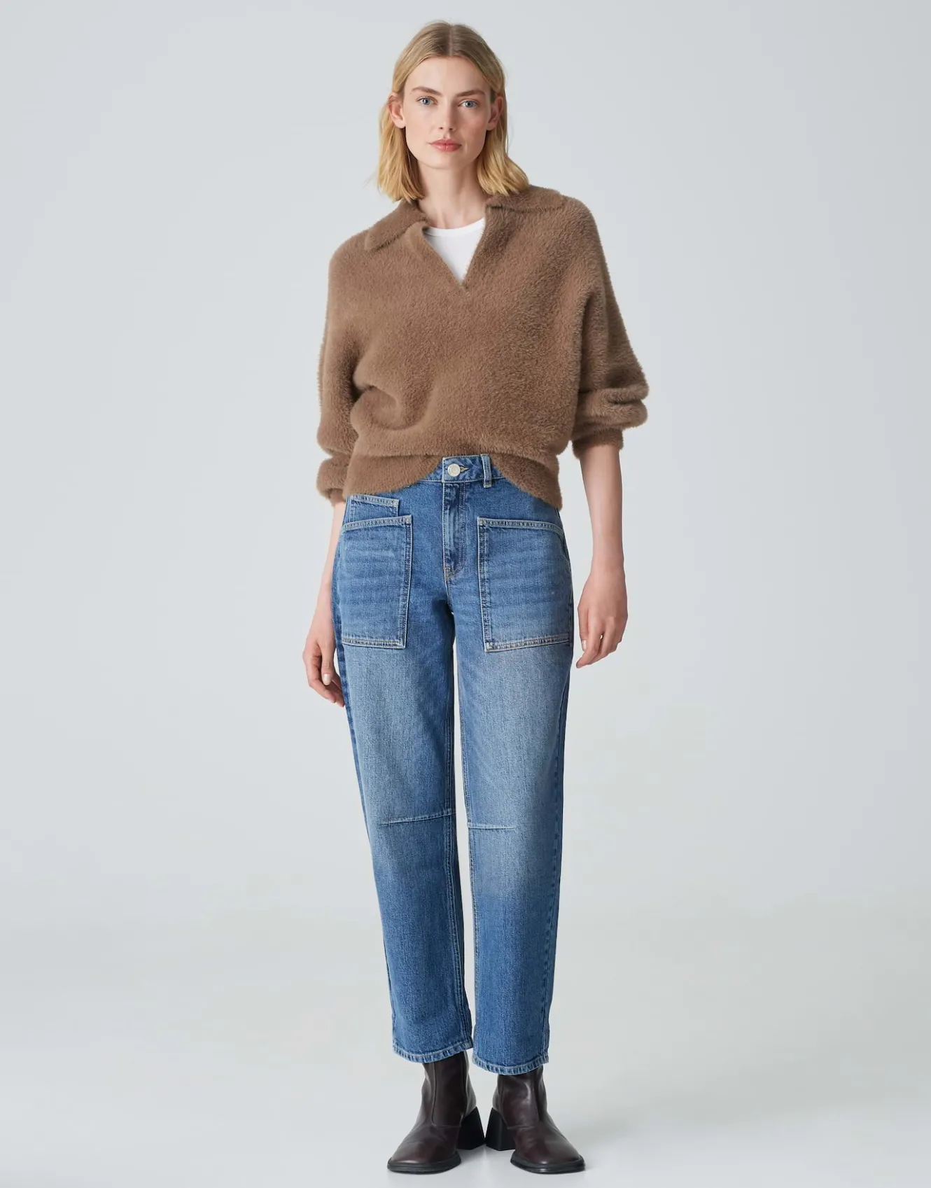 oversize_pullover_posson_braun_online_bestellen_4.webp OPUS Oversize Pullover Posson Braun Online Bestellen^Damen Strick