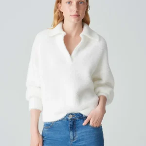 OPUS Oversize Pullover Posson Weiß Online Bestellen^Damen Strick
