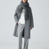 OPUS Oversize Schal Amoni Scarf Grau Online Bestellen^Damen Accessoires