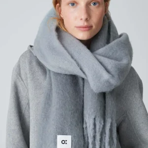 OPUS Oversize Schal Amovi Scarf Grau Online Bestellen^Damen Accessoires