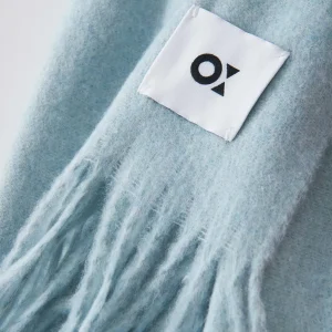 OPUS Oversize Schal Anell Scarf Blau Online Bestellen^Damen Accessoires