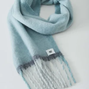 OPUS Oversize Schal Anuno Scarf Blau Online Bestellen^Damen Accessoires