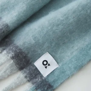 OPUS Oversize Schal Anuno Scarf Blau Online Bestellen^Damen Accessoires