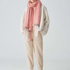OPUS Oversize Schal Anuno Scarf Rosé Online Bestellen^Damen Accessoires