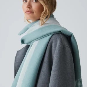 OPUS Oversize Schal Atopa Scarf Blau Online Bestellen^Damen Accessoires