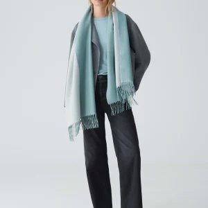 OPUS Oversize Schal Atopa Scarf Blau Online Bestellen^Damen Accessoires