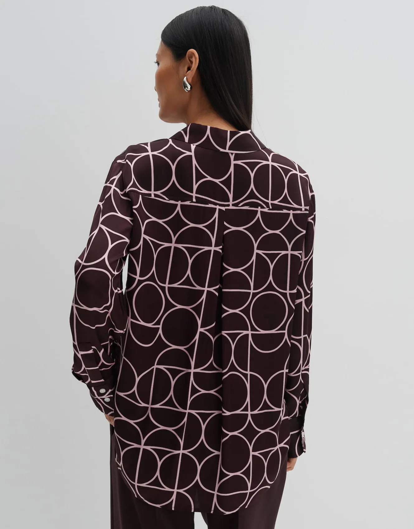 printbluse_zeline_rot_online_bestellen_2.webp OPUS Printbluse Zeline Rot Online Bestellen^Damen Blusen